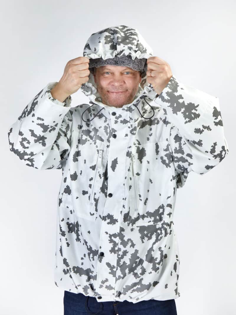lumipuku takki lumikuvio m05 tilata huppu