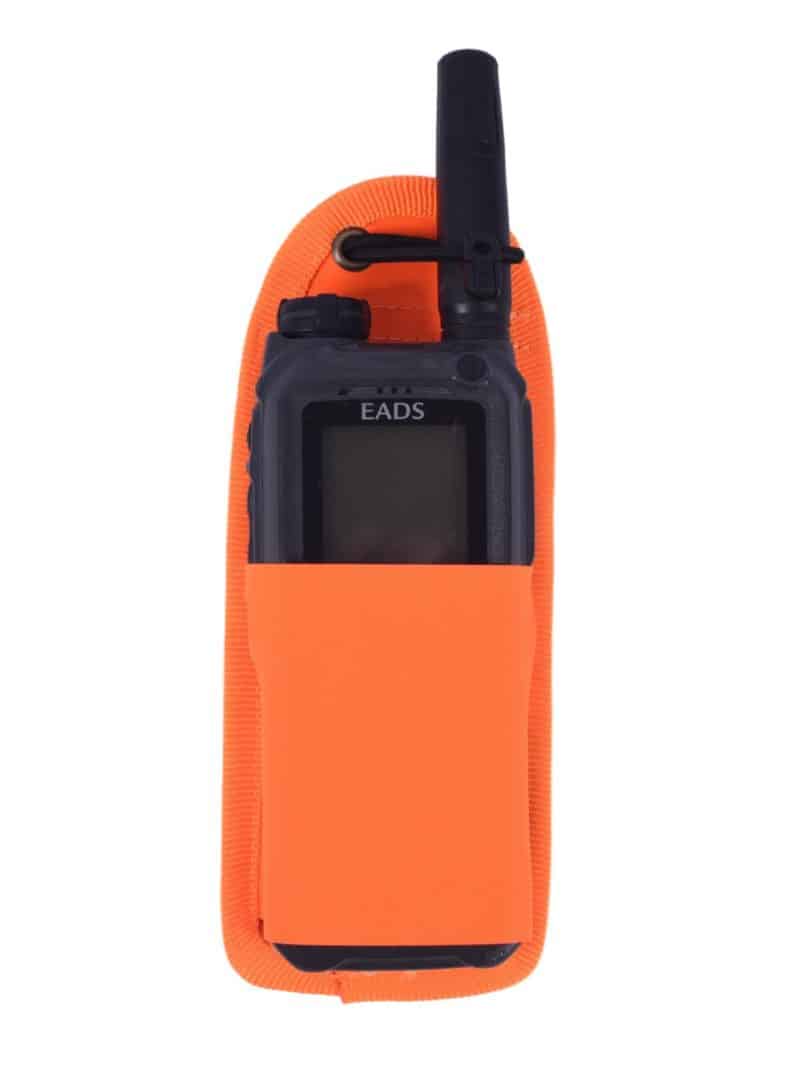 Pouch for Airbus THR9i handheld TETRA radio orange 1