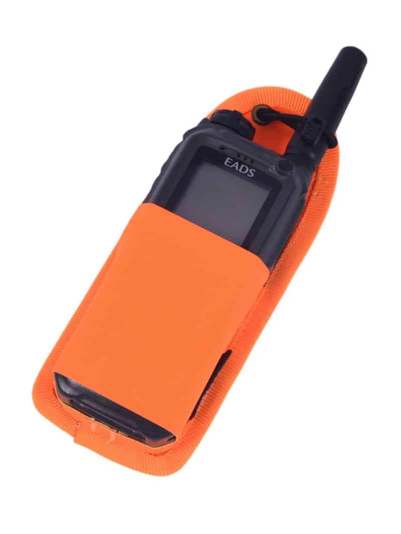 Pouch for Airbus THR9i handheld TETRA radio orange 2