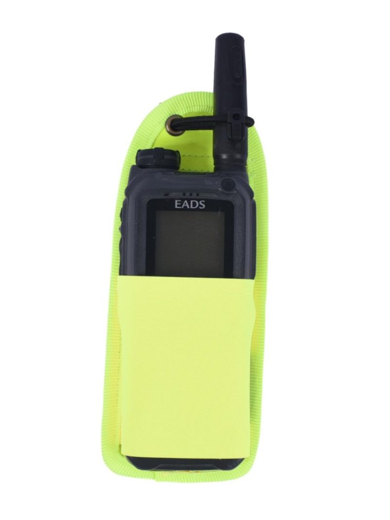 Pouch for Airbus THR9i handheld TETRA radio yellow 1 e1592501848189
