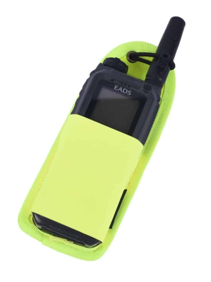 Pouch for Airbus THR9i handheld TETRA radio yellow 2 e1592501998113