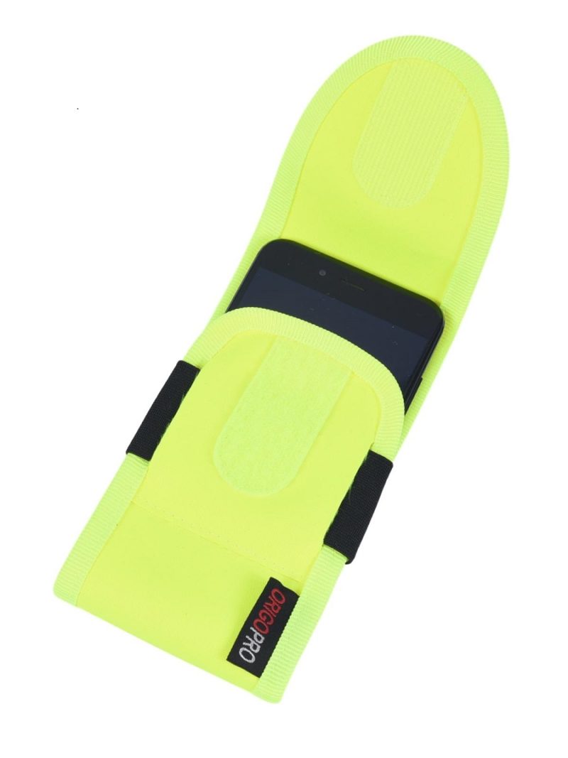 phone pouch hi vis yellow 1