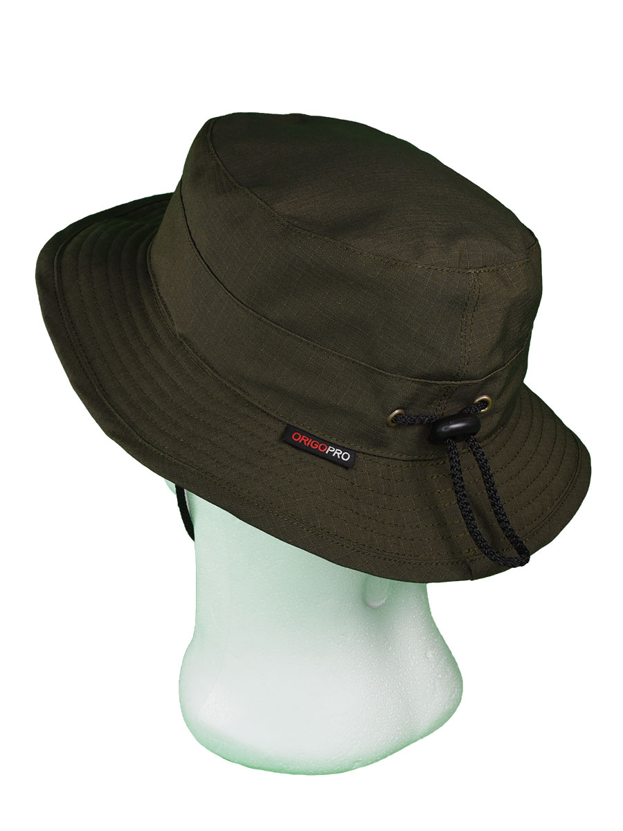 PENTAGON Babylon Boonie Hat - Ranger Green, Size 7 1/2, Military Style Jungle Hat With Insect Mesh