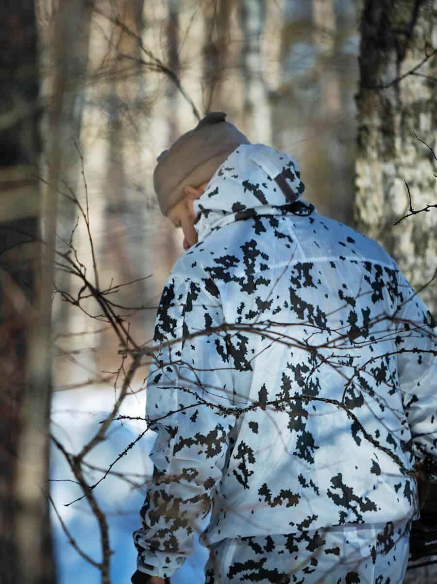 snow camouflage - ワークパンツ