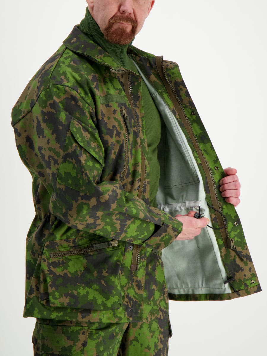 Finnish military M05 Camouflage jacket, M05 woodland pattern – ORIGOPRO