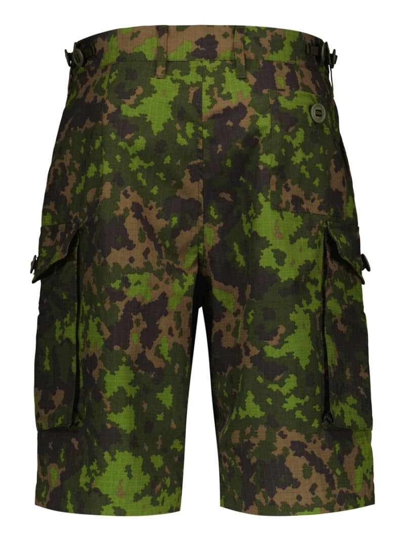 tactical cargo camo shorts metsakuvio Back