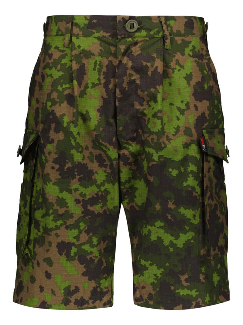 tactical cargo camo shorts metsakuvio Front