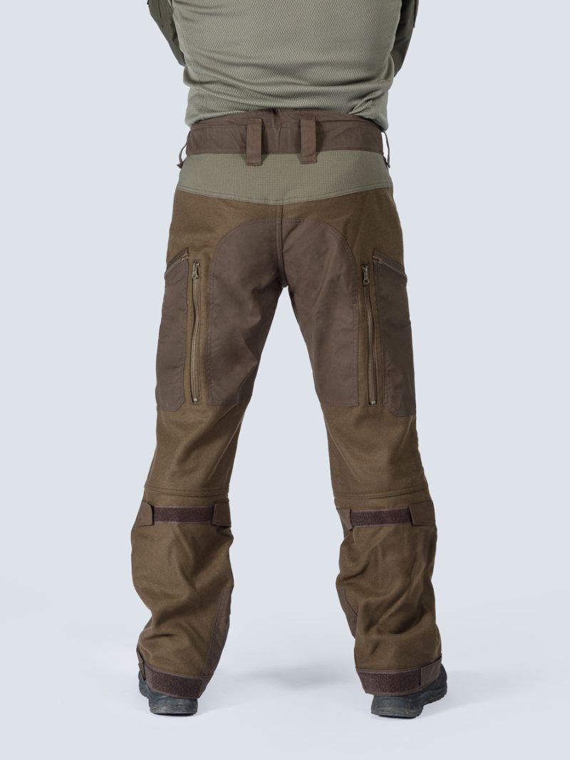 KARU Loden wool cargo pants