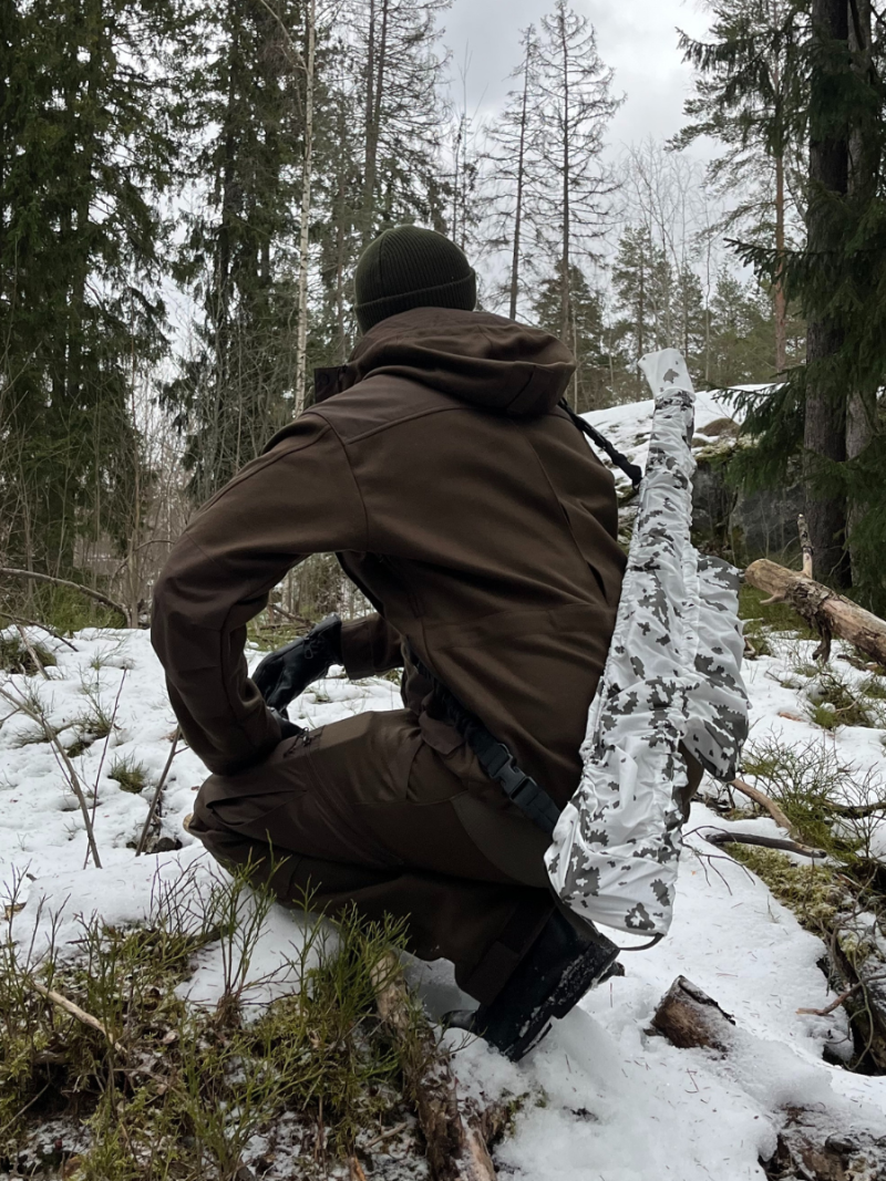 KARU Loden wool cargo pants
