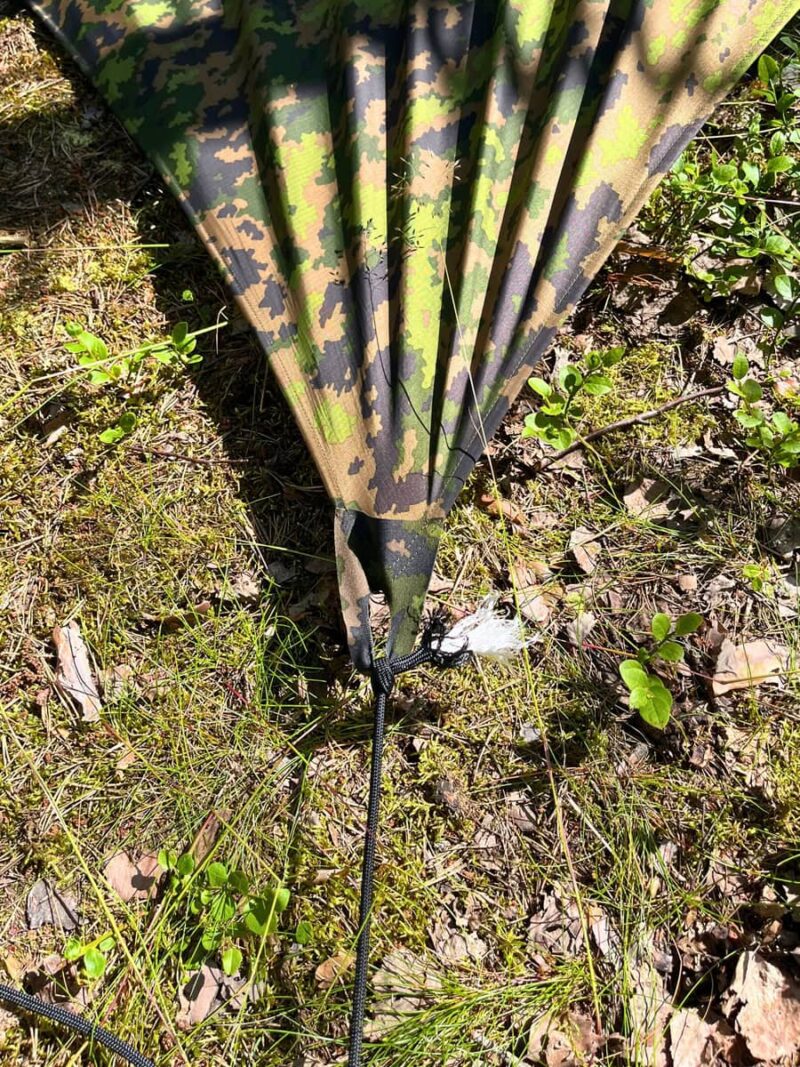 M05 Tactical laavukangas 290 cm x 295 cm