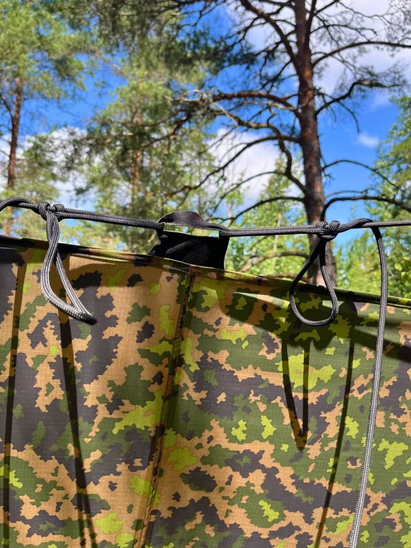 M05 Tactical laavukangas 290 cm x 295 cm