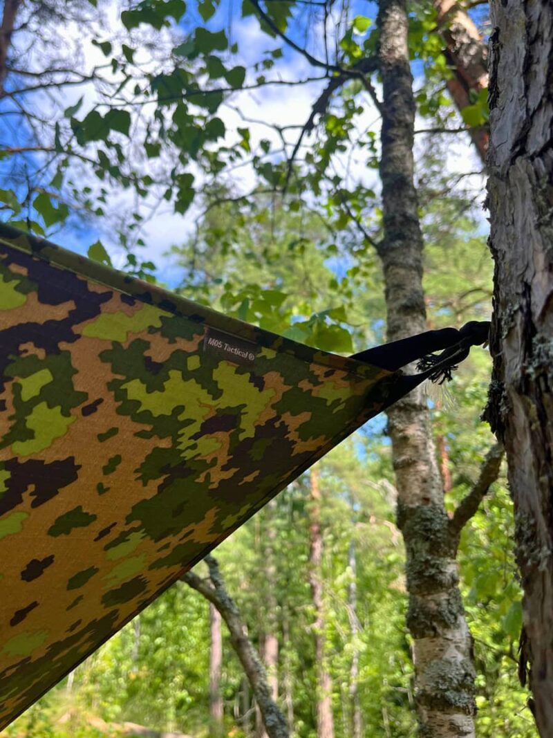 M05 Tactical laavukangas 290 cm x 295 cm