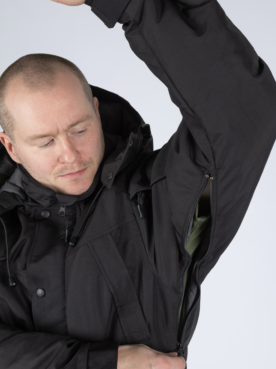 Arctic apex winter jacket – black