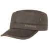 stetson army cap ruskea co/pes