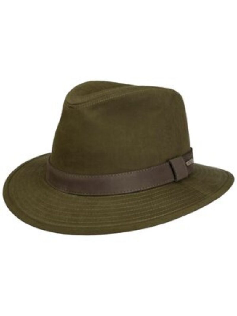stetson traveller waxed vihreä